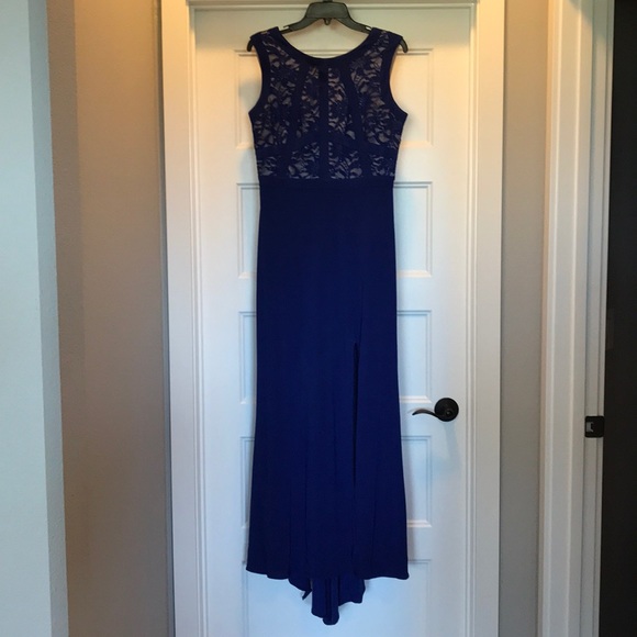 morgan and co royal blue dress